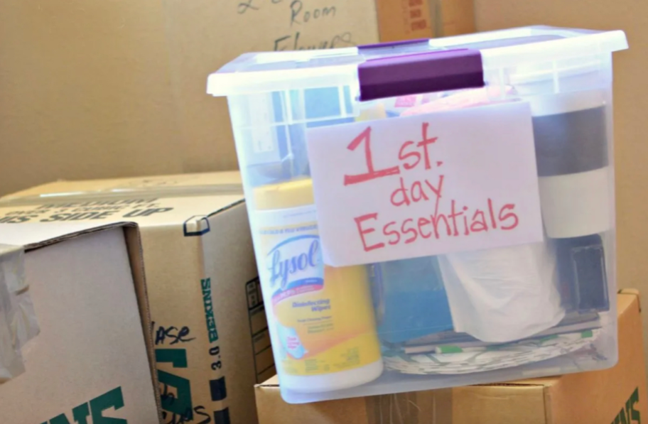 First day moving Essentials